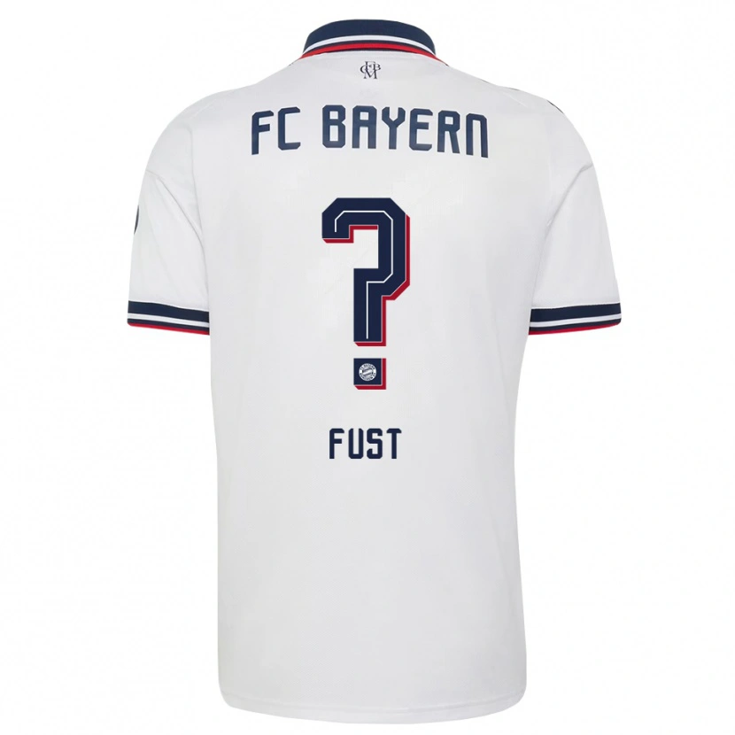 Danxen Criança Camisola Leon Fust #0 Cinza Branco Vermelho Alternativa 2026/27 Camisa