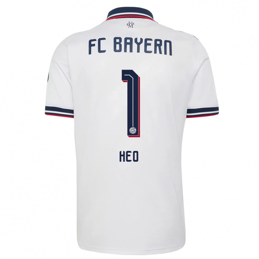 Danxen Criança Camisola Jae-Won Heo #1 Cinza Branco Vermelho Alternativa 2026/27 Camisa