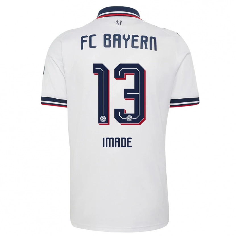 Danxen Criança Camisola Wisdom Imade #13 Cinza Branco Vermelho Alternativa 2026/27 Camisa