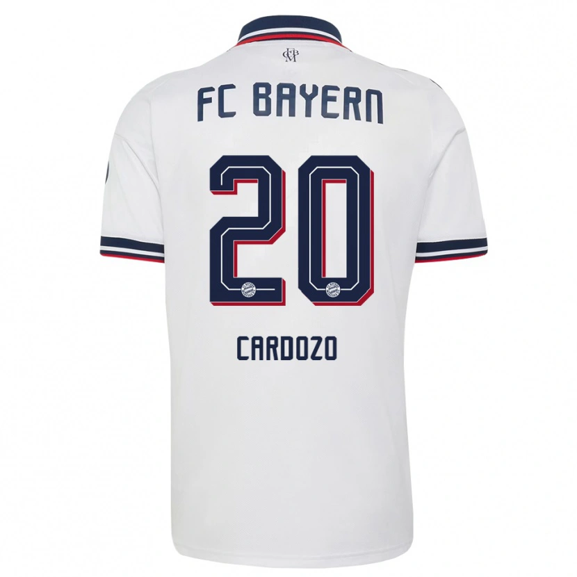 Danxen Criança Camisola Maycon Cardozo #20 Cinza Branco Vermelho Alternativa 2026/27 Camisa