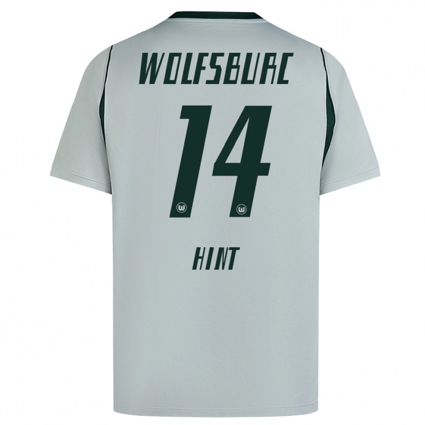 Danxen Criança Camisola Trevor Hint #14 Cinza Verde Alternativa 2026/27 Camisa