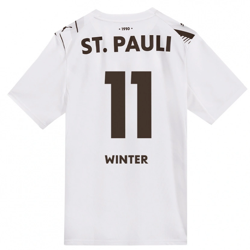 Danxen Criança Camisola Bennet Winter #11 Café Branco Vermelho Alternativa 2026/27 Camisa