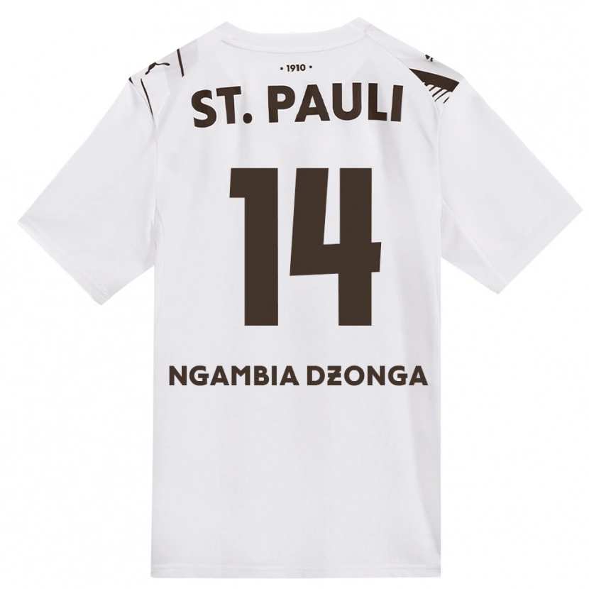Danxen Criança Camisola Sisco Ngambia #14 Café Branco Vermelho Alternativa 2026/27 Camisa