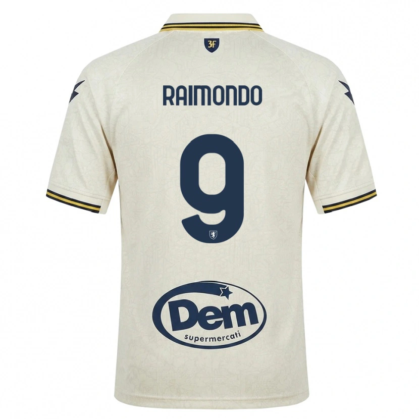 Danxen Criança Camisola Antonio Raimondo #9 Amarelo Renda Velha Preto Alternativa 2026/27 Camisa