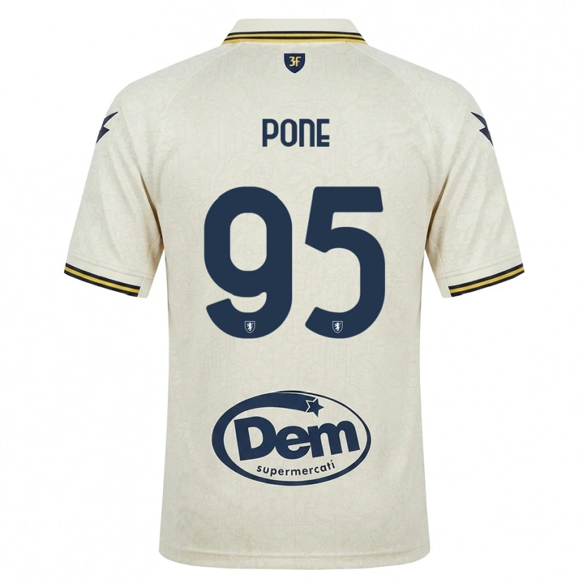 Danxen Criança Camisola Cristian Pone #95 Amarelo Renda Velha Preto Alternativa 2026/27 Camisa