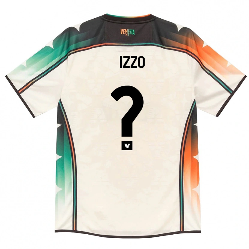 Danxen Criança Camisola Matteo Izzo #0 Amarelo Laranja Verde Renda Velha Alternativa 2026/27 Camisa
