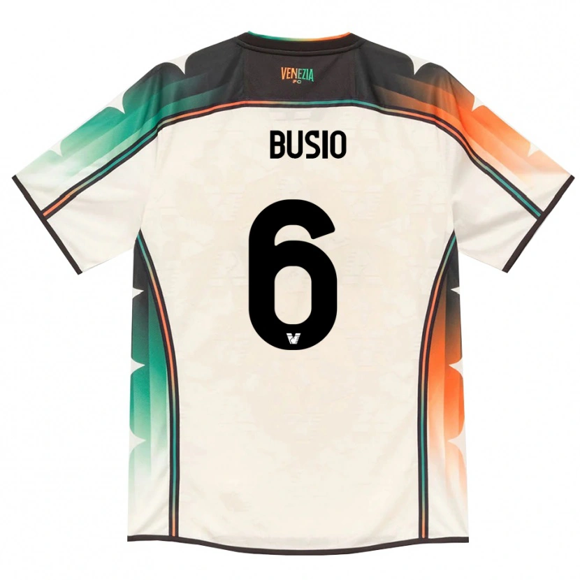 Danxen Criança Camisola Gianluca Busio #6 Amarelo Laranja Verde Renda Velha Alternativa 2026/27 Camisa