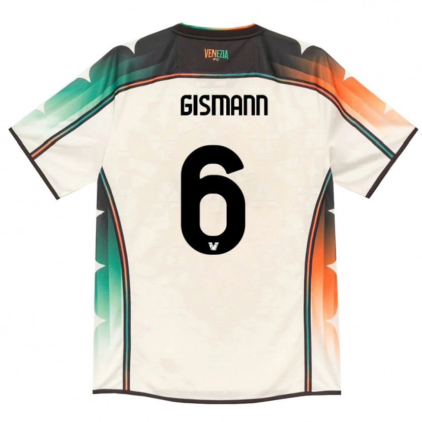 Danxen Criança Camisola Lynn Gismann #6 Amarelo Laranja Verde Renda Velha Alternativa 2026/27 Camisa