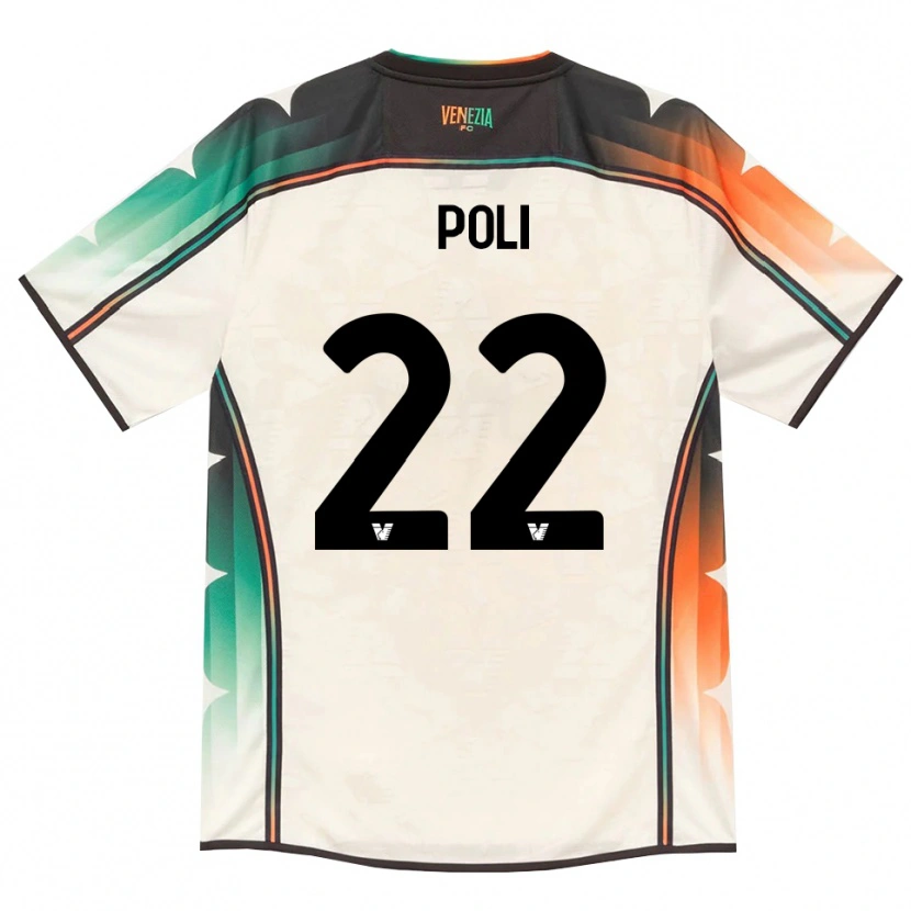 Danxen Criança Camisola Elena Poli #22 Amarelo Laranja Verde Renda Velha Alternativa 2026/27 Camisa