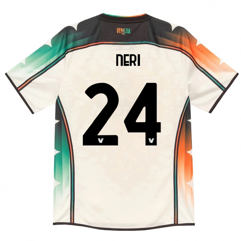 Danxen Criança Camisola Filippo Neri #24 Amarelo Laranja Verde Renda Velha Alternativa 2026/27 Camisa