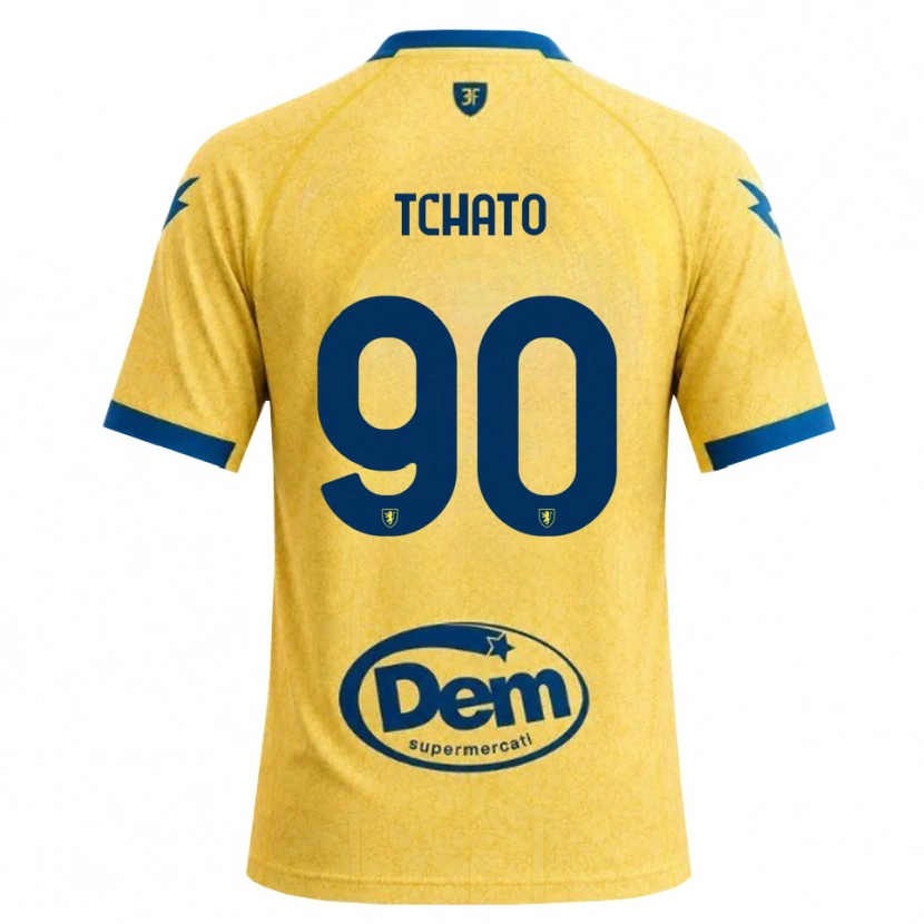 Danxen Criança Camisola Enzo Tchato #90 Caqui Preto Azul Principal 2026/27 Camisa