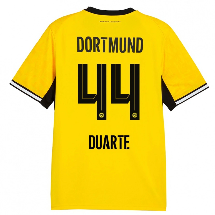 Danxen Homem Camisola Enzo Dos Santos #44 Amarelo Preto Branco Principal 2026/27 Camisa