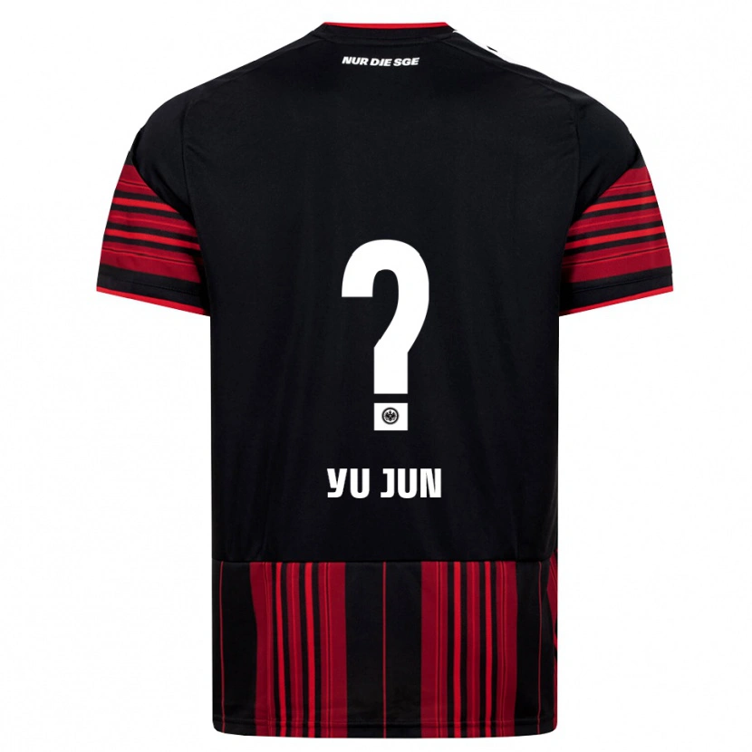 Danxen Homem Camisola Yu-Jun Seo #0 Preto Vermelho Branco Principal 2026/27 Camisa
