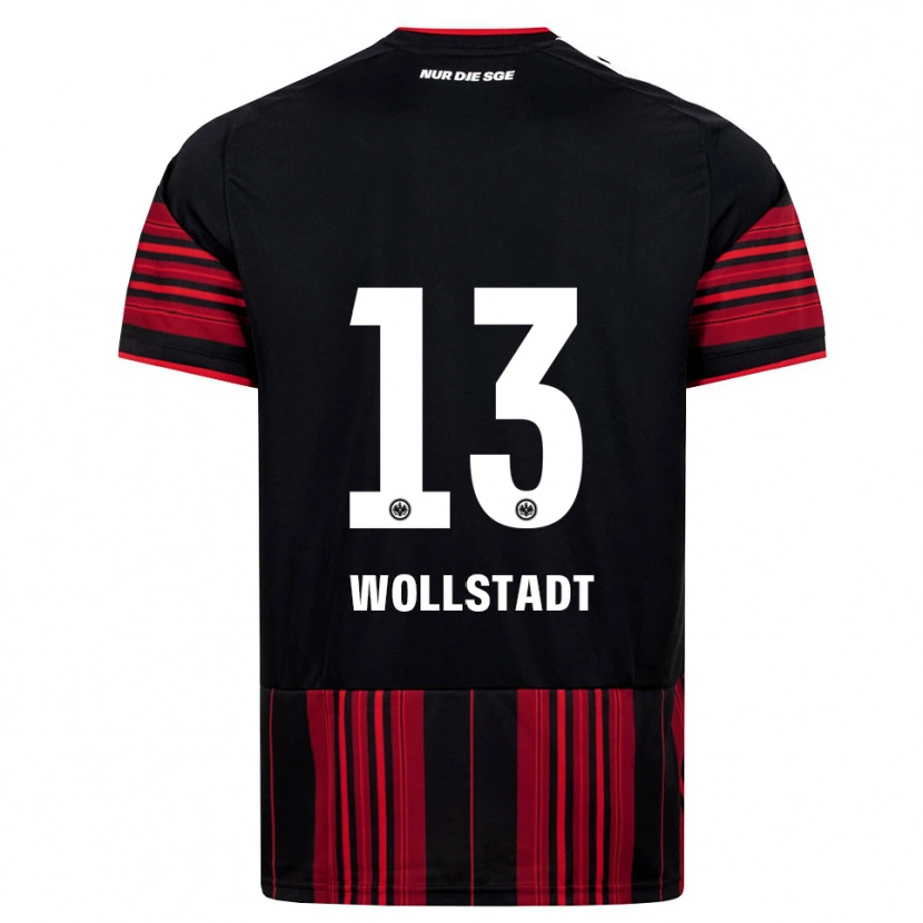 Danxen Homem Camisola Fabio Wollstadt #13 Preto Vermelho Branco Principal 2026/27 Camisa