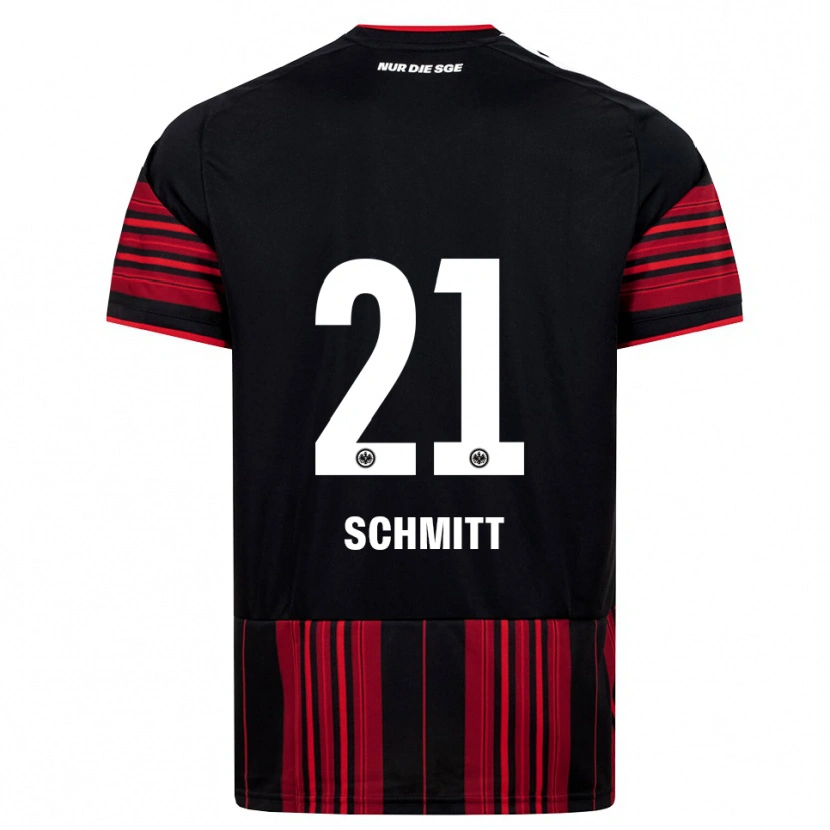 Danxen Homem Camisola Joshua Schmitt #21 Preto Vermelho Branco Principal 2026/27 Camisa