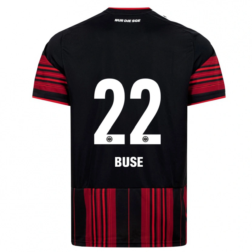 Danxen Homem Camisola Gabriel Buse #22 Preto Vermelho Branco Principal 2026/27 Camisa