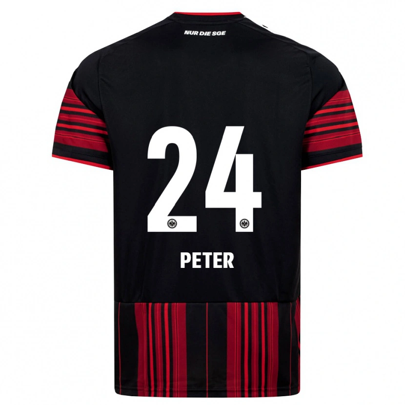 Danxen Homem Camisola Nicolas Peter #24 Preto Vermelho Branco Principal 2026/27 Camisa