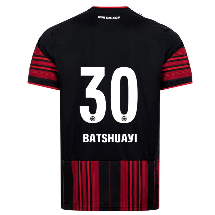 Danxen Homem Camisola Michy Batshuayi #30 Preto Vermelho Branco Principal 2026/27 Camisa