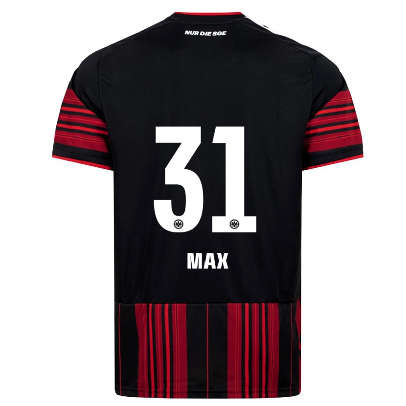 Danxen Homem Camisola Philipp Max #31 Preto Vermelho Branco Principal 2026/27 Camisa