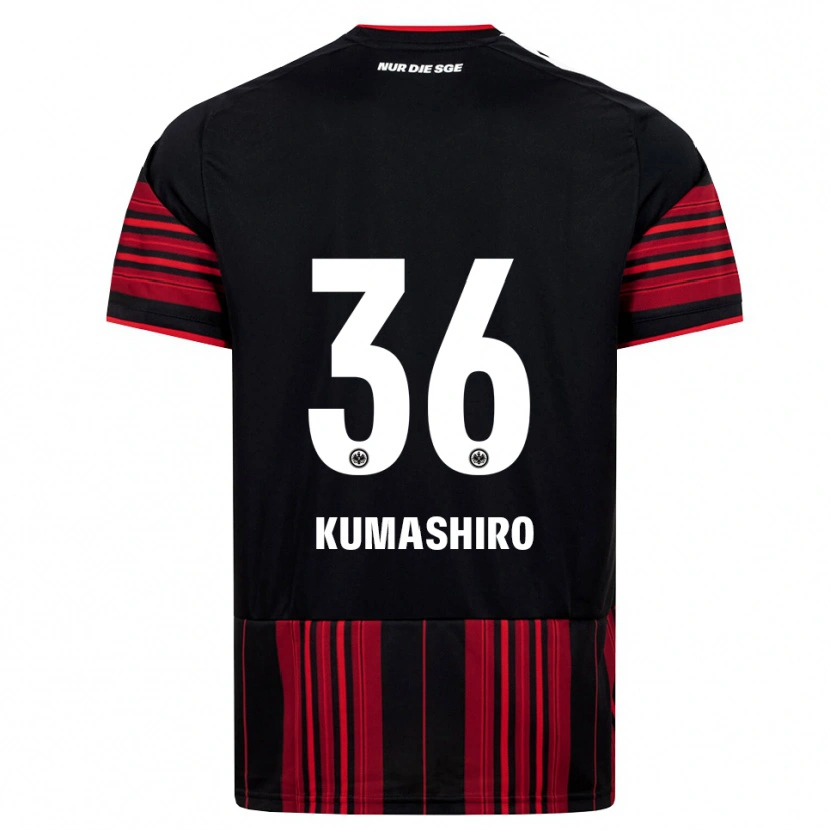 Danxen Homem Camisola Keito Kumashiro #36 Preto Vermelho Branco Principal 2026/27 Camisa