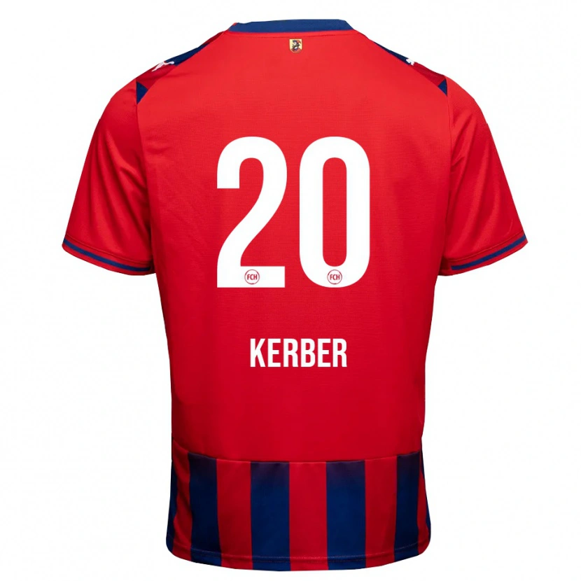 Danxen Homem Camisola Luca Kerber #20 Azul Real Branco Vermelho Principal 2026/27 Camisa