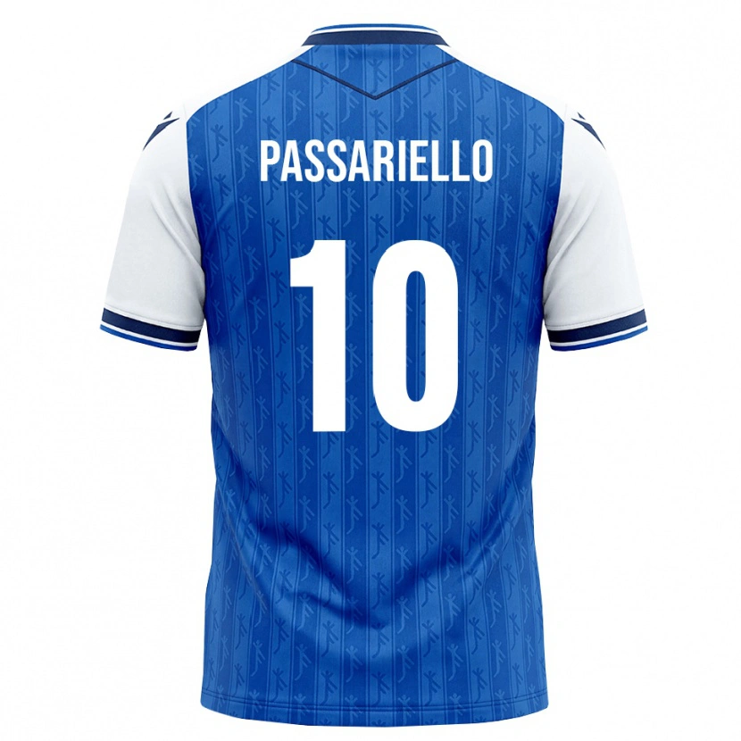 Danxen Homem Camisola Samuel Passariello #10 Azul Real Branco Principal 2026/27 Camisa
