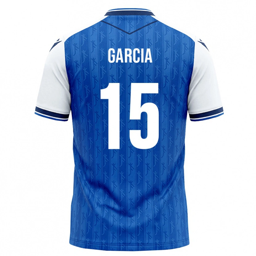 Danxen Homem Camisola Marta Cazalla Garcia #15 Azul Real Branco Principal 2026/27 Camisa