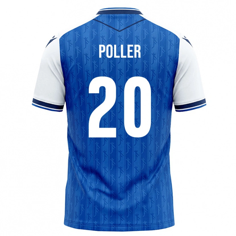 Danxen Homem Camisola Tiago Poller #20 Azul Real Branco Principal 2026/27 Camisa