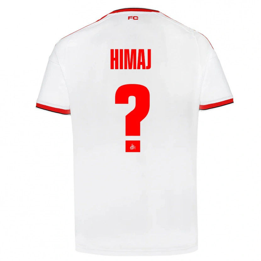 Danxen Homem Camisola Leart Himaj #0 Branco Vermelho Preto Principal 2026/27 Camisa
