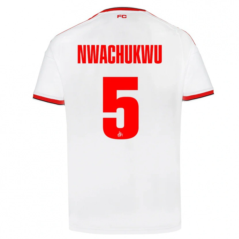 Danxen Homem Camisola Ben Nwachukwu #5 Branco Vermelho Preto Principal 2026/27 Camisa