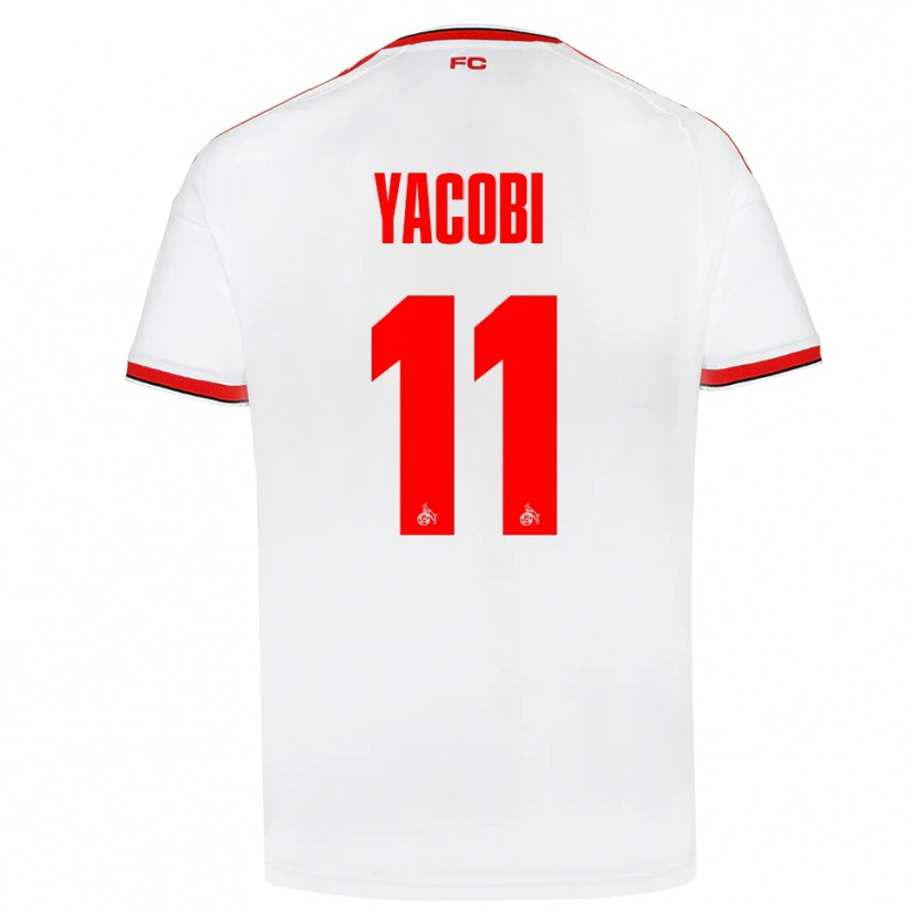 Danxen Homem Camisola Nilas Yacobi #11 Branco Vermelho Preto Principal 2026/27 Camisa