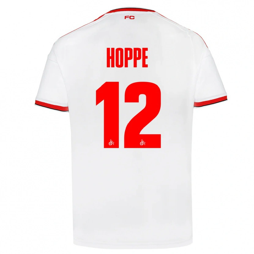 Danxen Homem Camisola Paula Hoppe #12 Branco Vermelho Preto Principal 2026/27 Camisa