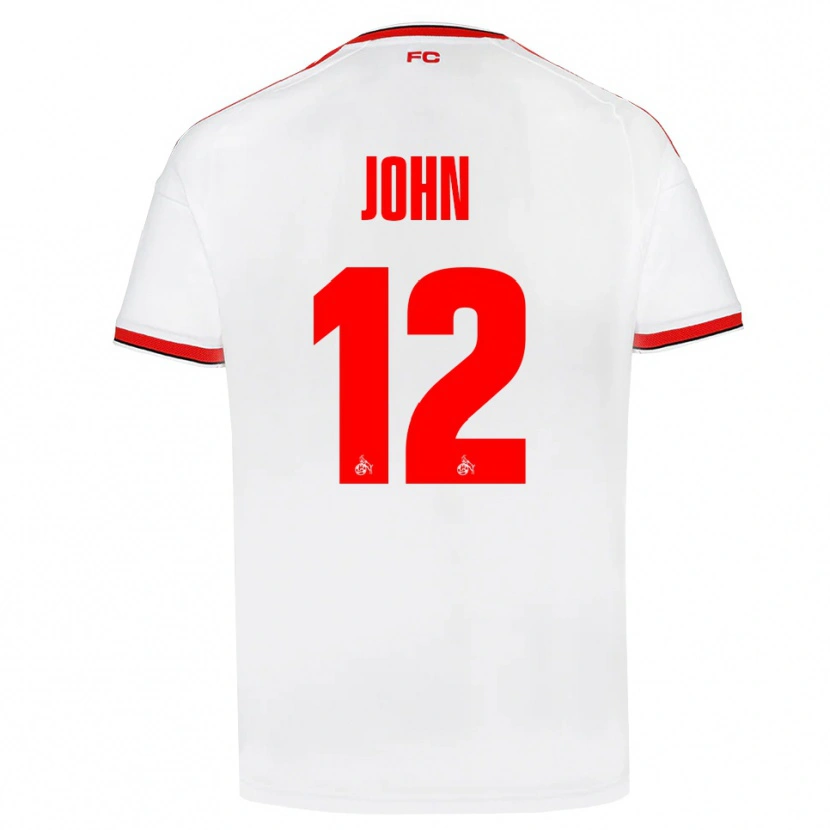 Danxen Homem Camisola Neven John #12 Branco Vermelho Preto Principal 2026/27 Camisa