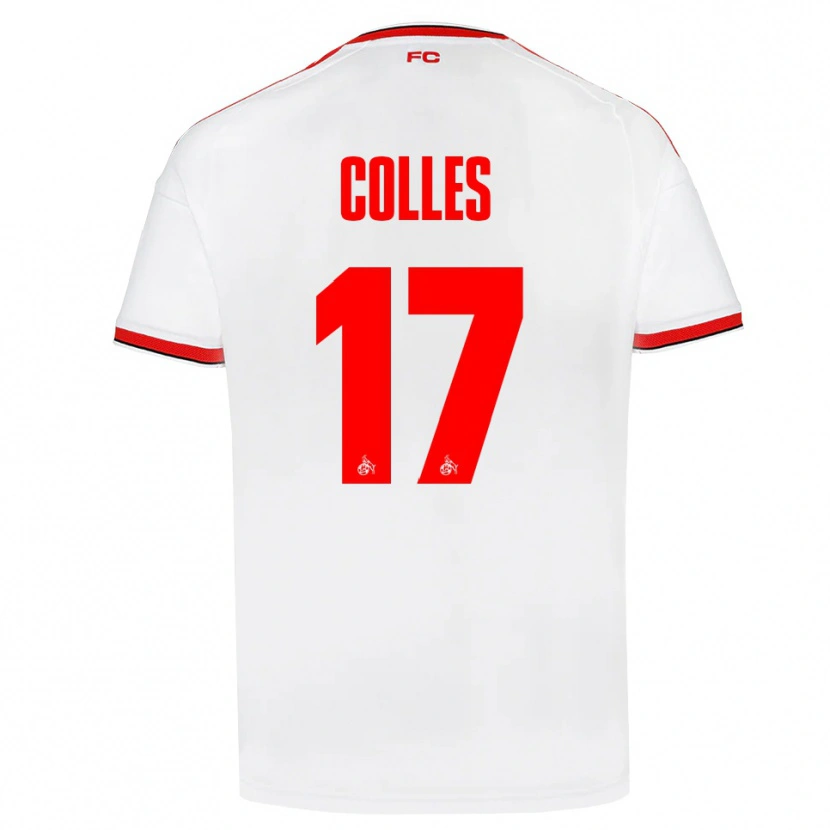 Danxen Homem Camisola Jan Colles #17 Branco Vermelho Preto Principal 2026/27 Camisa