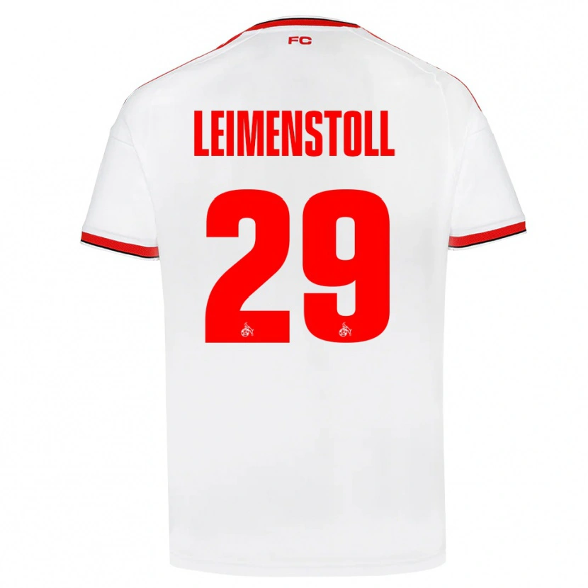 Danxen Homem Camisola Vanessa Leimen­stoll #29 Branco Vermelho Preto Principal 2026/27 Camisa