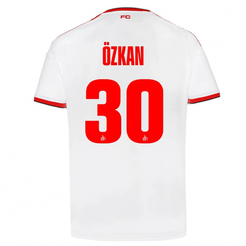 Danxen Homem Camisola Mikail Özkan #30 Branco Vermelho Preto Principal 2026/27 Camisa