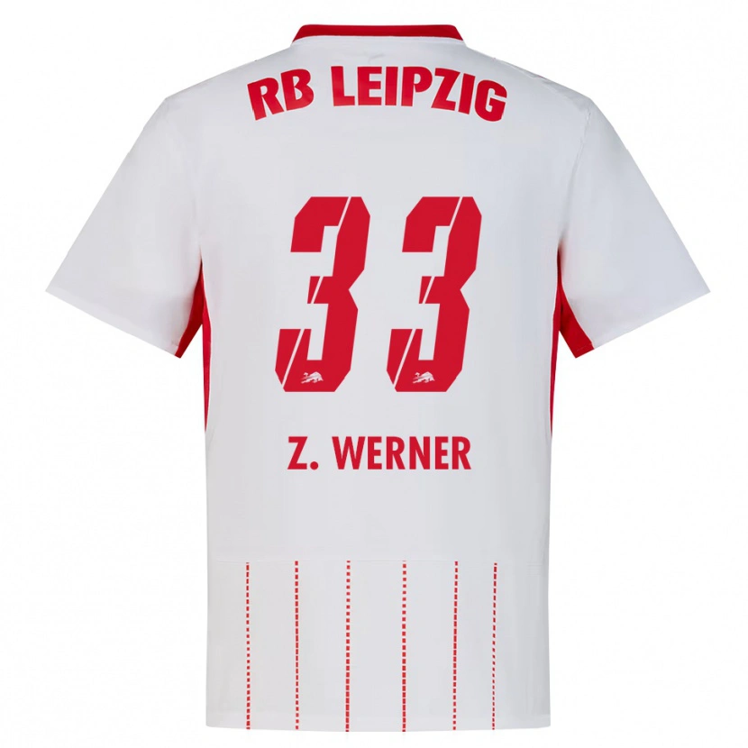 Danxen Homem Camisola Zoé Werner #33 Vermelho Branco Amarelo Principal 2026/27 Camisa