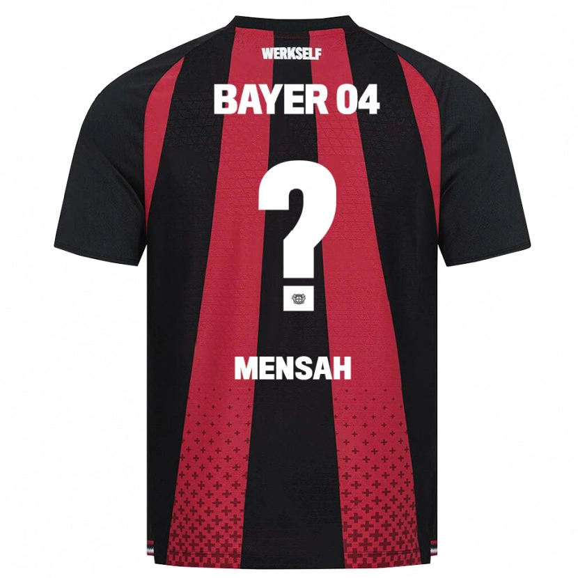 Danxen Homem Camisola Naba Mensah #0 Preto Branco Vermelho Principal 2026/27 Camisa