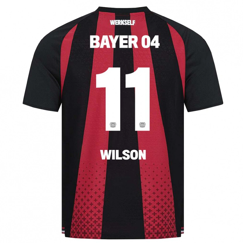 Danxen Homem Camisola Clinton Wilson #11 Preto Branco Vermelho Principal 2026/27 Camisa