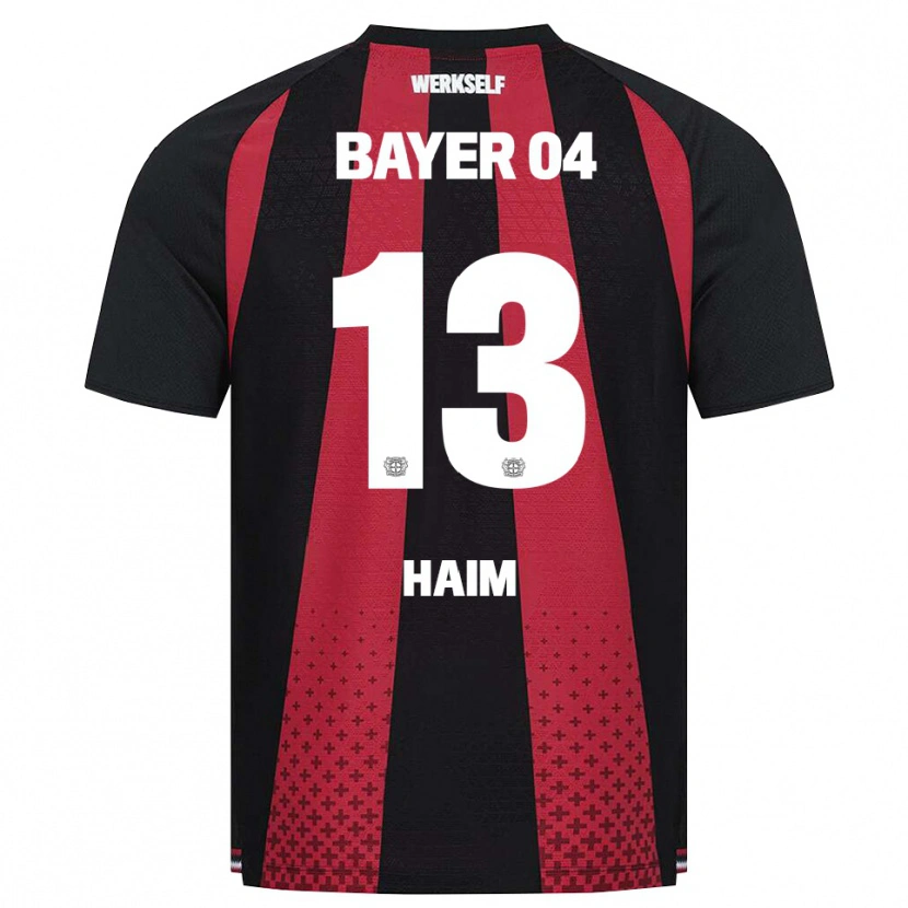 Danxen Homem Camisola Vanessa Haim #13 Preto Branco Vermelho Principal 2026/27 Camisa