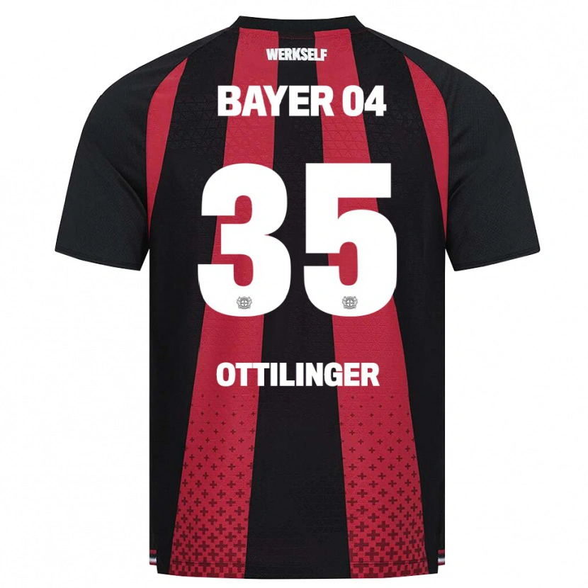 Danxen Homem Camisola Marc Ottilinger #35 Preto Branco Vermelho Principal 2026/27 Camisa