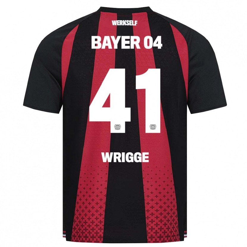 Danxen Homem Camisola Amy Wrigge #41 Preto Branco Vermelho Principal 2026/27 Camisa