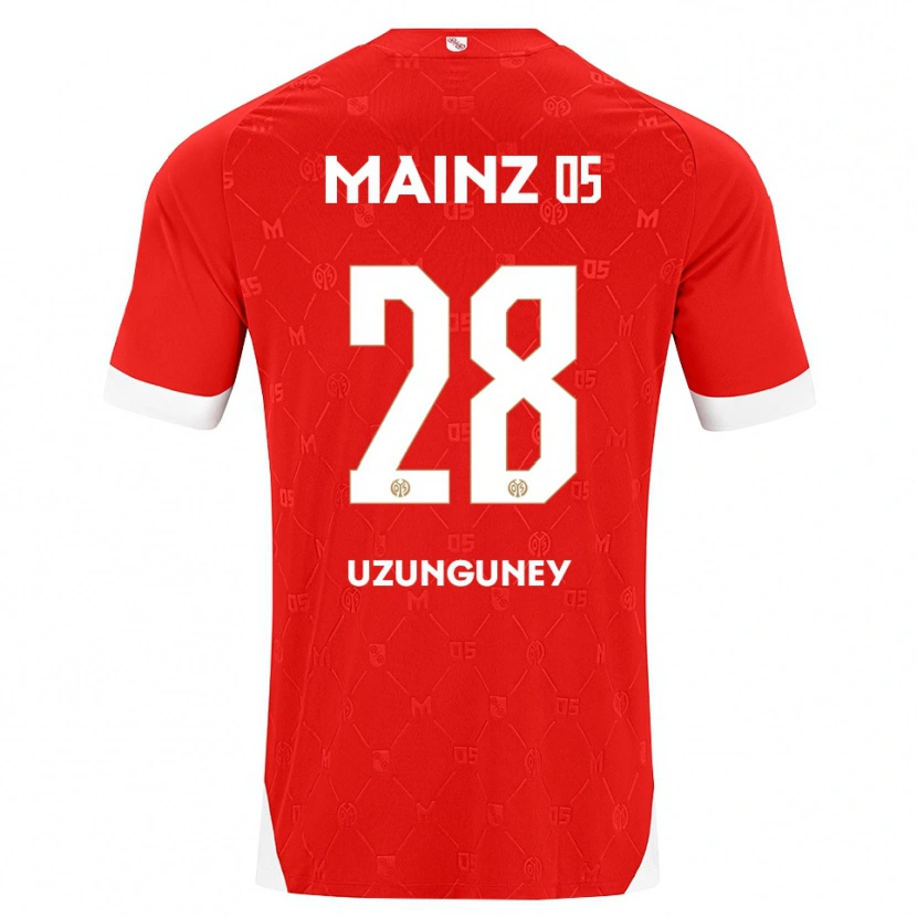 Danxen Homem Camisola Ebru Uzungüney #28 Vermelho Branco Principal 2026/27 Camisa