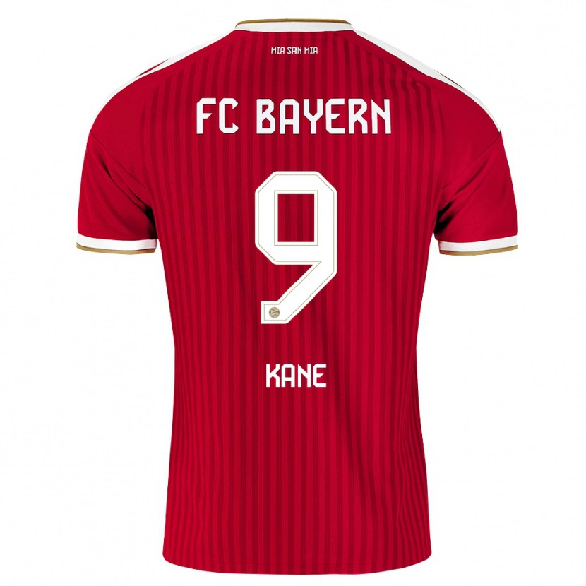 Danxen Homem Camisola Harry Kane #9 Vermelho Branco Azul Principal 2026/27 Camisa
