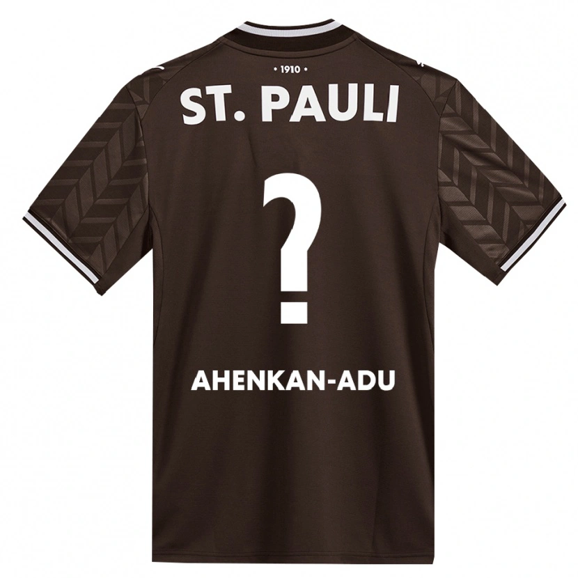 Danxen Homem Camisola Calvin Ahenkan-Adu #0 Branco Café Principal 2026/27 Camisa