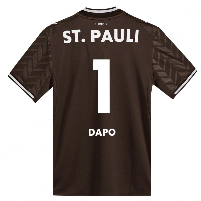 Danxen Homem Camisola Issa Dapo #1 Branco Café Principal 2026/27 Camisa