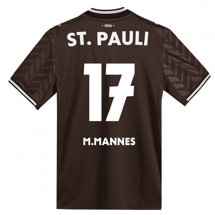 Danxen Homem Camisola Verena Maria Mannes #17 Branco Café Principal 2026/27 Camisa