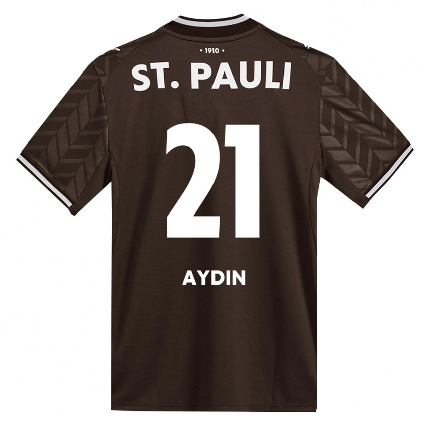Danxen Homem Camisola Kenan Aydin #21 Branco Café Principal 2026/27 Camisa