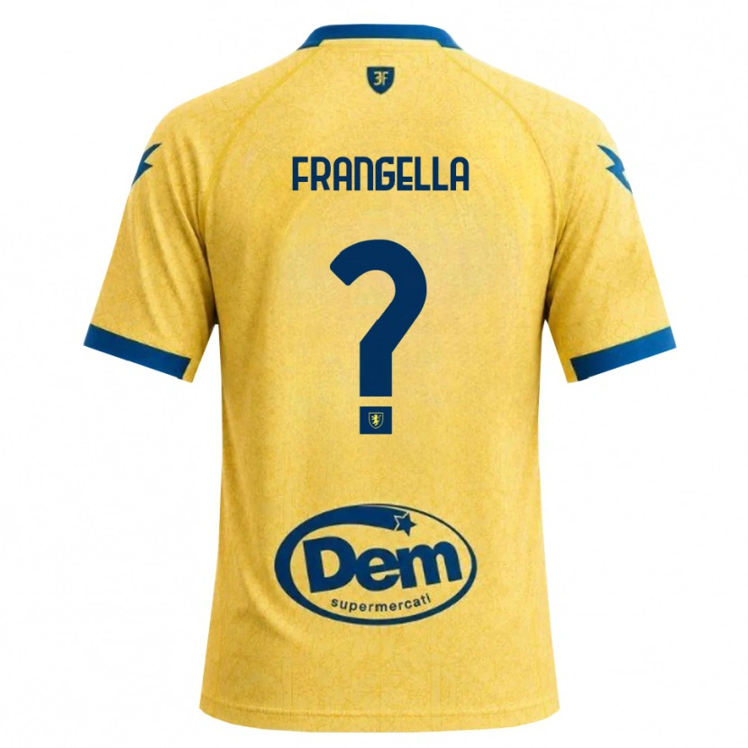 Danxen Homem Camisola Francesco Frangella #0 Caqui Preto Azul Principal 2026/27 Camisa