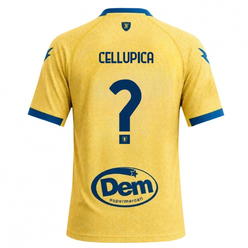 Danxen Homem Camisola Riccardo Cellupica #0 Caqui Preto Azul Principal 2026/27 Camisa